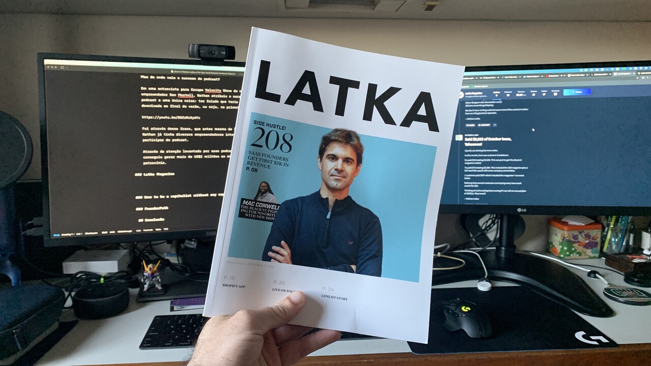 estudo de caso saasholic na latka magazine